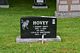 Headstone - Gerald Hovey, Leola Hawthorne - Greenwood Cemetery, Hartland, Carleton County, New Brunswick, Canada